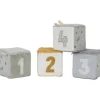 4 Cubos Apilables Blanditos Little Farm