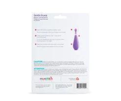 2 Cucharas Silicona Aprendizaje Gentle Verde/Azul