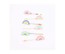 6 Horquillas Rainbow Enamel