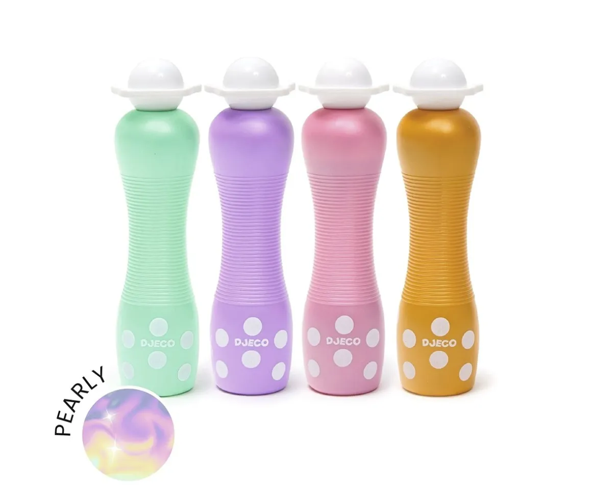 4 Marcadores Puntos Grandes Pearly