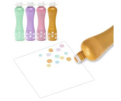 4 Marcadores Puntos Grandes Pearly