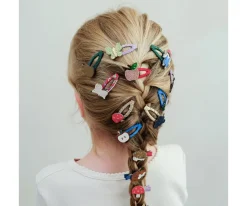 5 Mini Clips de Pelo Clic Clacs Fruity