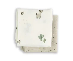 2 Muselinas GOTS Lalee Sand