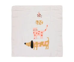 3 Muselinas Little Mateys Spicy Orange Bambú 80 cm