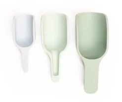 3 Palas de Silicona Encajables Green