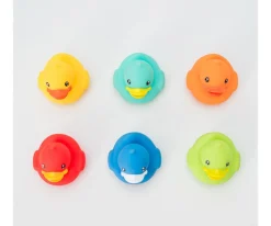 6 Patitos de Goma para Baño