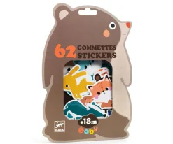 62 Pegatinas Baby Animales del Bosque