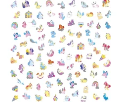 100 Pegatinas de Unicornios