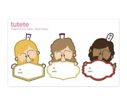 3 Pegatinas Navideñas para Regalos Reyes Magos-2