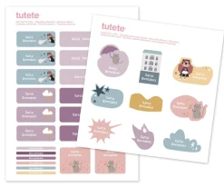 29 Pegatinas para Objetos Fantastic Girl