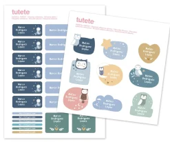 29 Pegatinas para Objetos Magical Forest