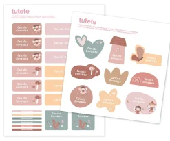 29 Pegatinas para Objetos Wild Fairies