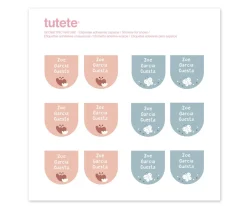 12 Pegatinas Zapatos Geometric Nature