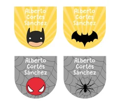 12 Pegatinas Zapatos Héroes