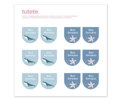 12 Pegatinas Zapatos Ocean