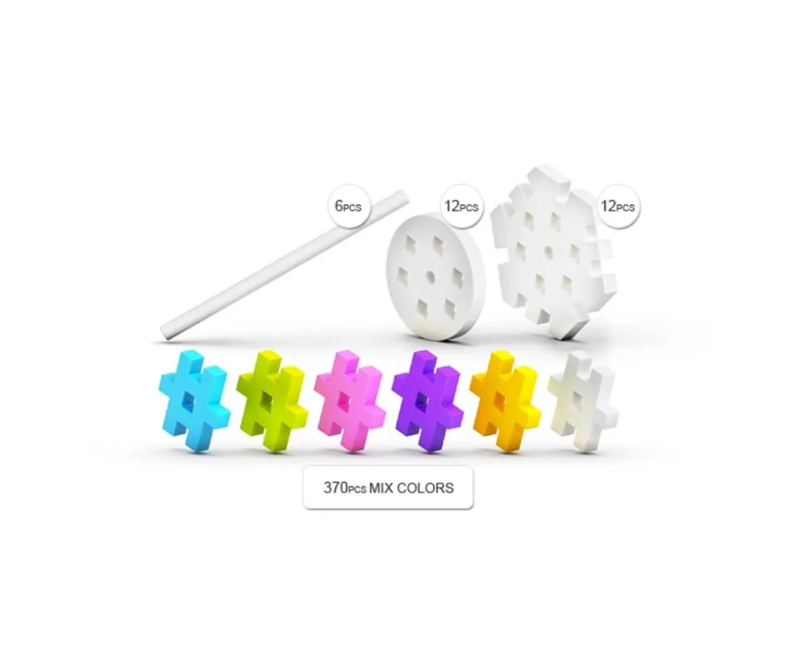 400 Piezas Basic Constructor Pink