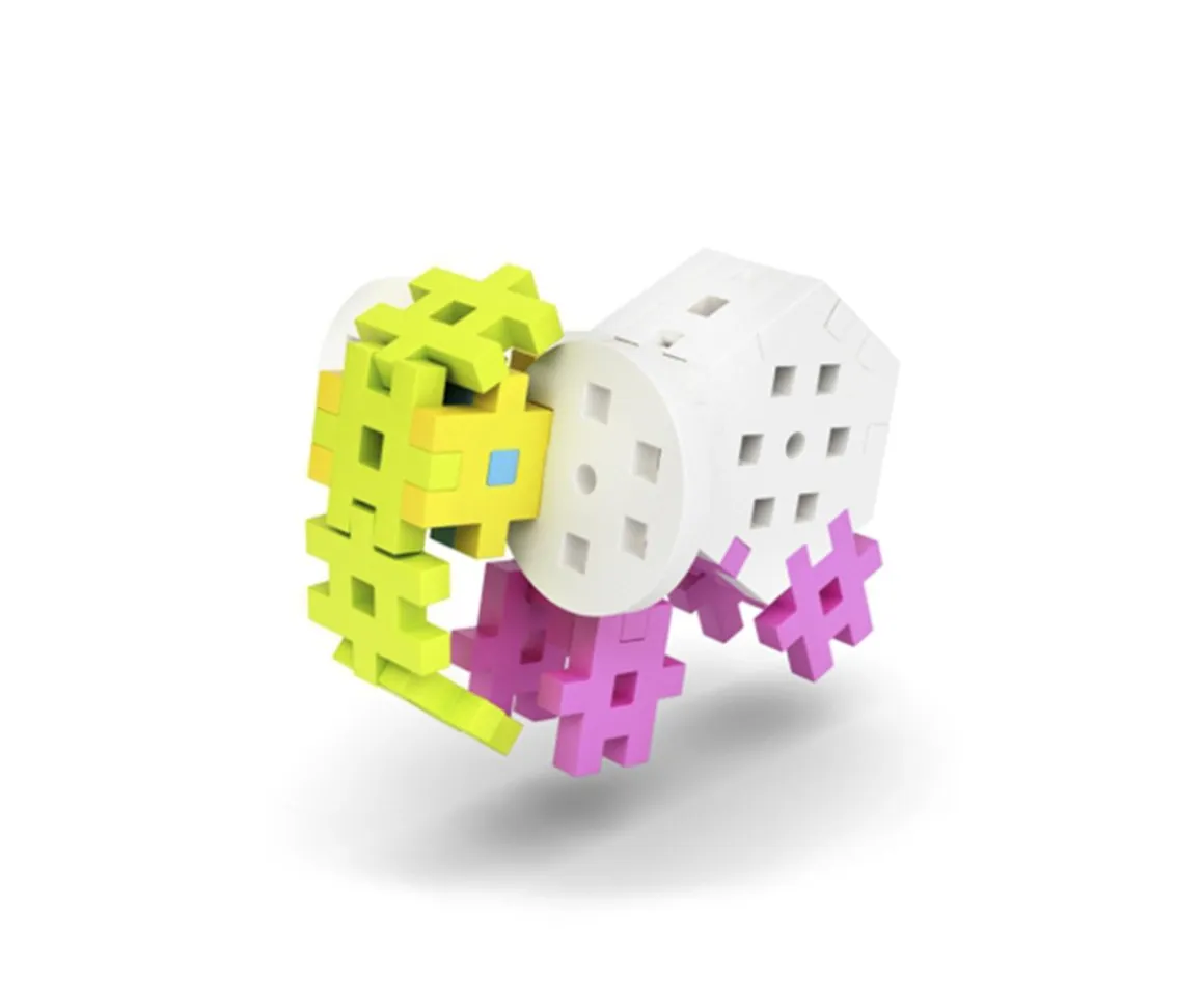 120 Piezas Maxi Pink Constructor