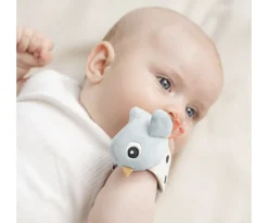 2 Pulseras Sonajero Happy Clouds Blue