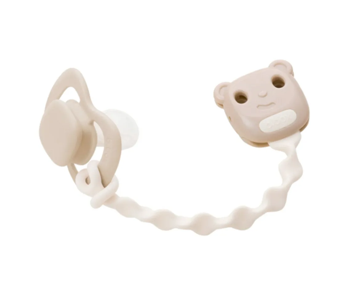 2 Sujetachupetes de Silicona Blush Vainilla