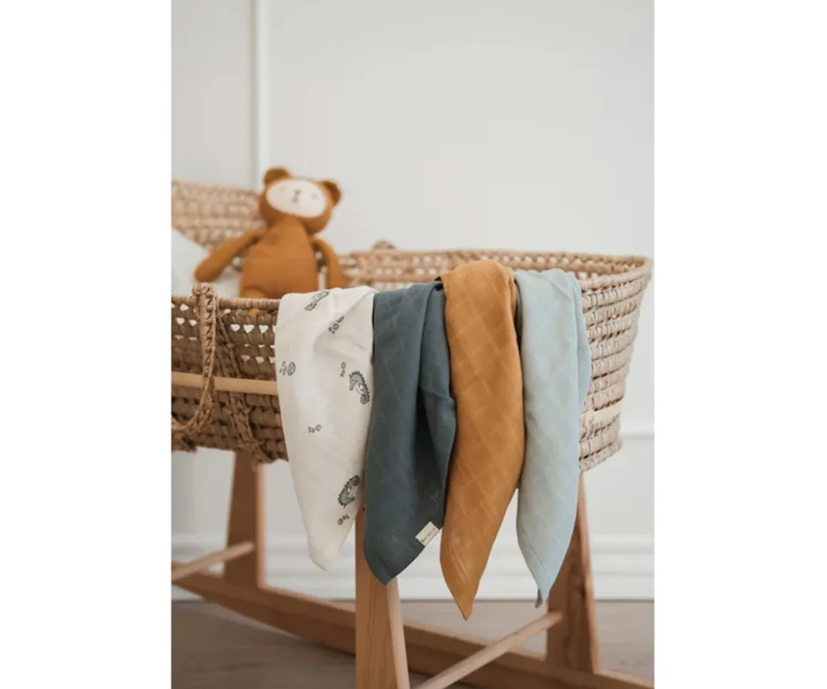 4 Trapitos Muselina Under the Sea