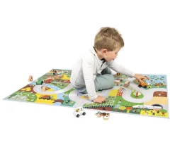 Alfombra con Circuito Campiña Cross Roads