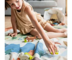 Alfombra de Juegos + Cesta de Almacenaje Soo Zoo