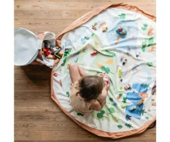 Alfombra de Juegos + Cesta de Almacenaje Soo Zoo
