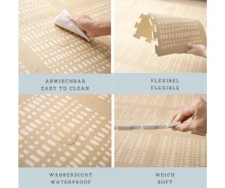 Alfombra de Juegos Puzle XL Gris