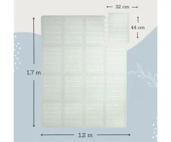 Alfombra de Juegos Puzle XL Gris