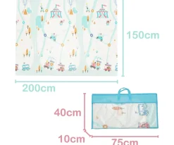 Alfombra de Juegos Reversible Circus