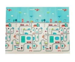 Alfombra de Juegos Reversible Town Jungle