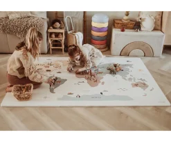 Alfombra de Juegos Tiloo Puzzle Worldmap