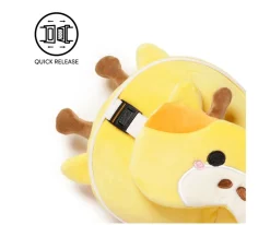 Almohada de Viaje con Antifaz Relaxeazzz Jirafa