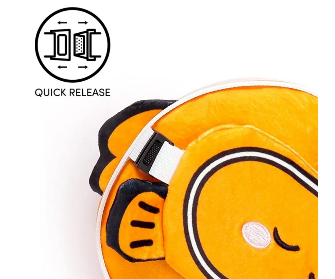 Almohada de Viaje con Antifaz Relaxeazzz Adoramals Finley el Pez Payaso