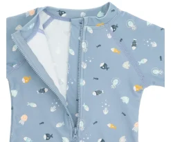 Bañador con Cremallera Fishes