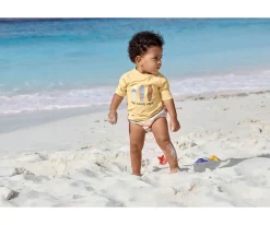 Bañador Pañal con Volante Flowers