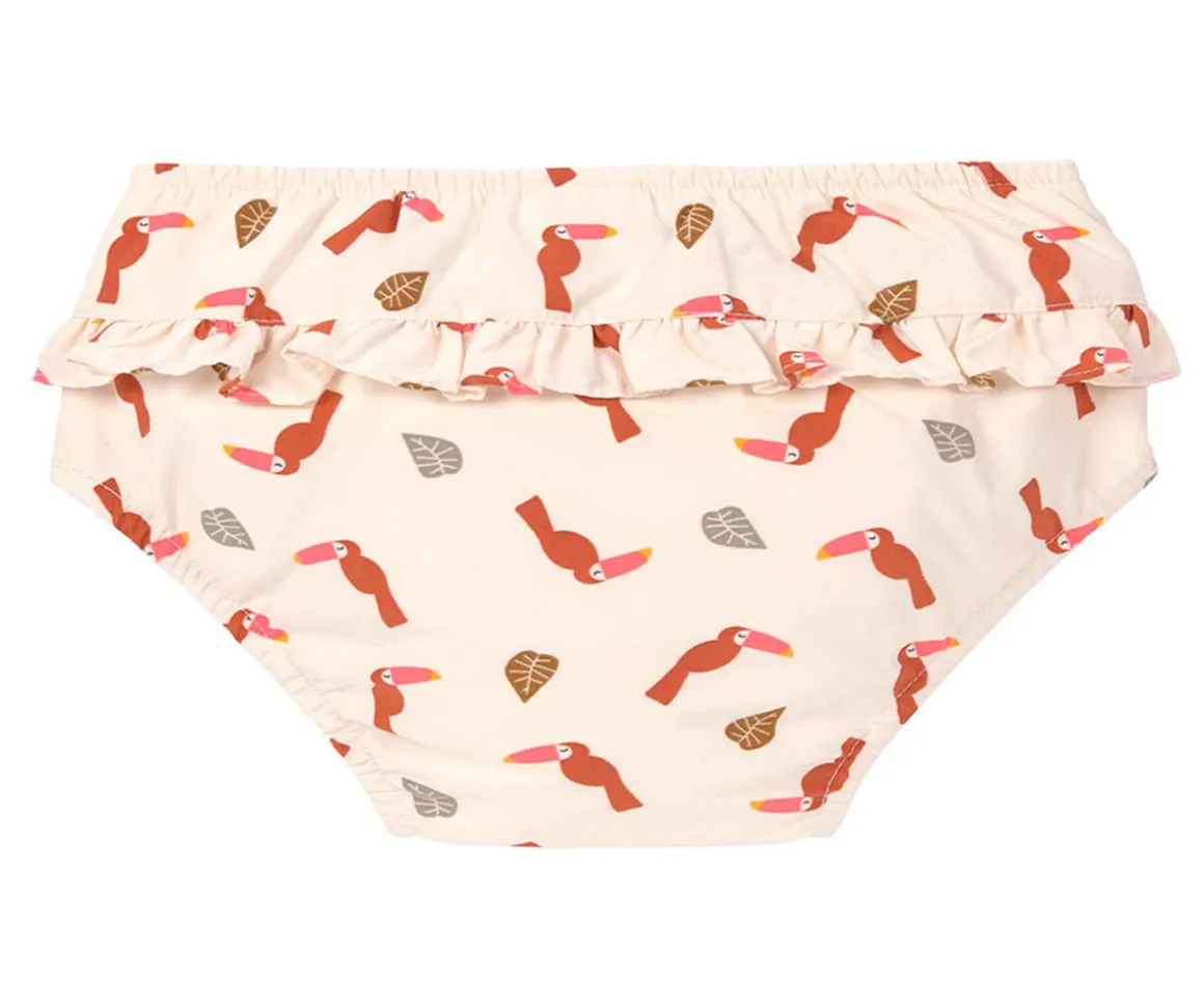 Bañador Pañal Con Volante Toucan