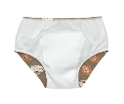 Bañador Pañal con Volante Wild Cats Choco