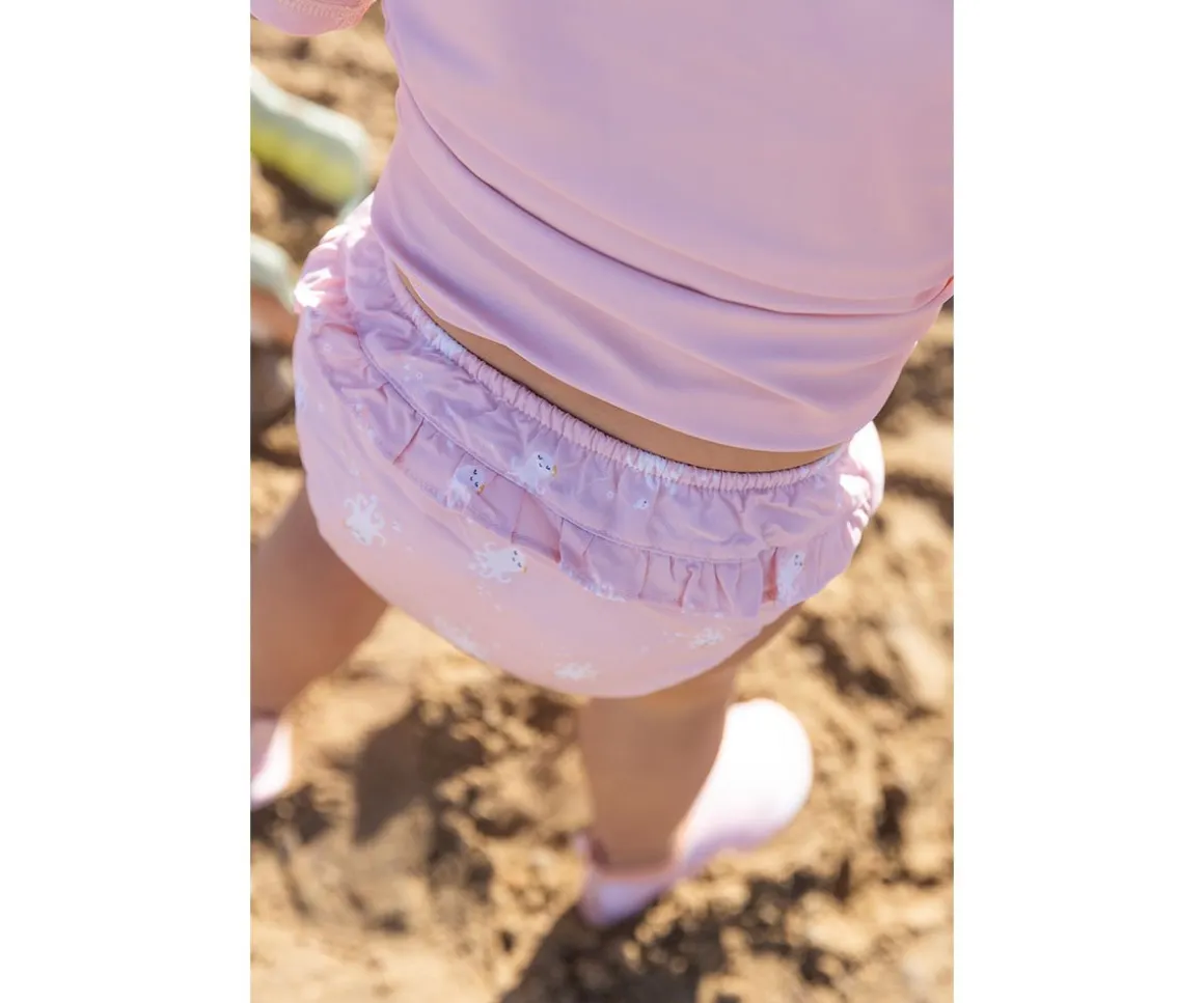 Bañador Pañal Volantes Penguins