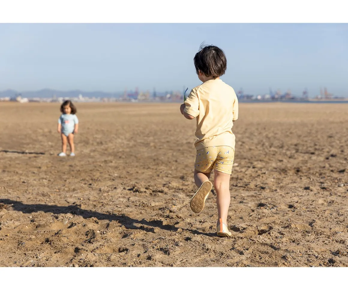 Bañador Short Crab Coral