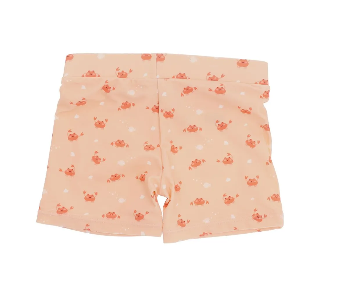 Bañador Short Crab Coral