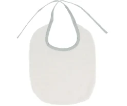 Babero Algodón Mini Star Grey Personalizable