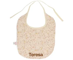 Babero Algodón Wild Flower Personalizable