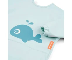 Babero con Mangas Blue Wally 6-18m Personalizable