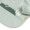 Babero con Mangas Croco Green 6-18m Personalizable