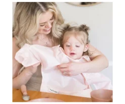 Babero con Mangas Impermeable Checkers Black