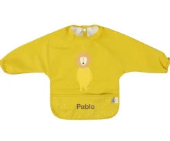 Babero Con Mangas Impermeable Mr. Lion Personalizable