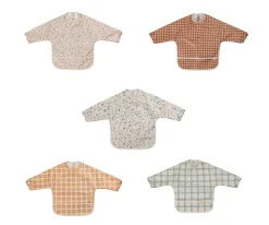 Babero con Mangas Smock Scandi Floral