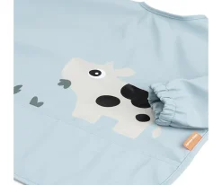 Babero con Mangas Tiny Farm Blue 6-18m Personalizable