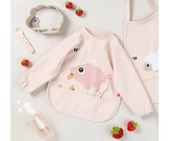 Babero con Mangas Tiny Farm Powder 6-18m Personalizable